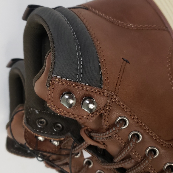 NEW! Men's Goodfellow Maxwell Brown High Top Lace-Up Sneaker Boots - Picture 5 of 8